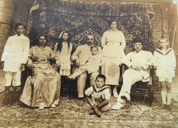 Sassoon Family - Baghdad 1919. Courtesy of Sassoon Family